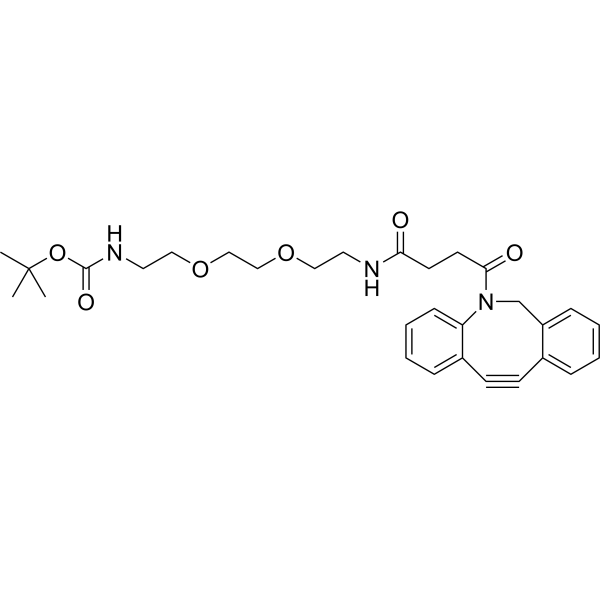DBCO-PEG2-NH-Boc 2377004-08-3